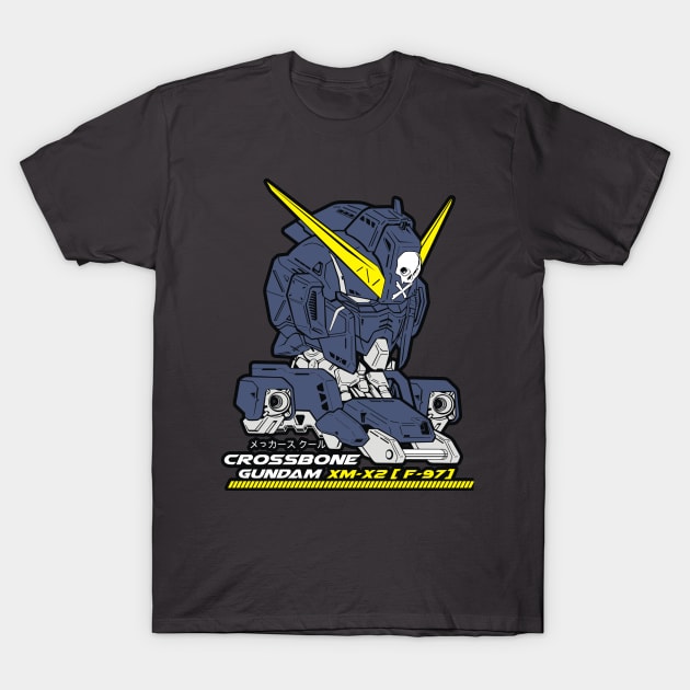 GUNDAM CROSSBONE X2 T-Shirt by Mexha_project